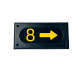 CUSTOMISABLE LED ROW NUMBER/SIGN - KINGKONG 4